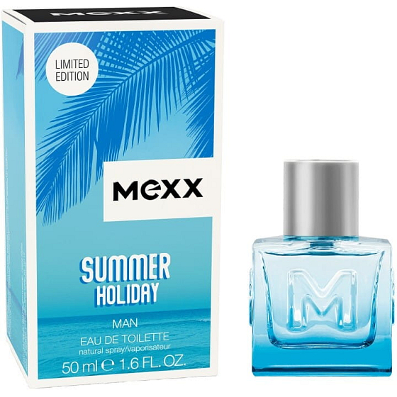 Mexx Sommerferien Mann Eau de Toilette für Männer 50 ml