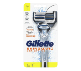 Gillette SkinGuard Rasierer + Ersatzköpfe 2 Stück für Männer