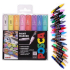 Posca Universal-Satz von Acrylmarkern 0,7 - 1 mm Pastellfarben 8 Stück PC-1M