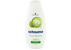 Schauma Fresh Matcha Shampoo für fettige Wurzeln und trockene Spitzen 400 ml