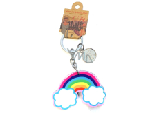 Albi Schlüsselanhänger Life Regenbogen mit Wolke 1 Stück