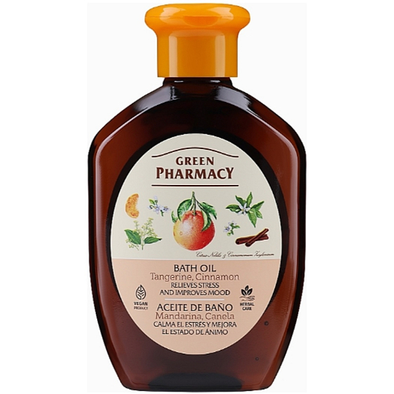 Green Pharmacy Mandarine und Zimt Duschöl 250 ml