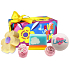 Bomb Cosmetics Love you Mum - Ich liebe dich Mama, Fizzy-Badekugel 160 g + 3D Fizzy-Badekugel 160 g + Glycerinseife 100 g + Butterbadestift 50 g + Butterkugel 30 g, Kosmetikset