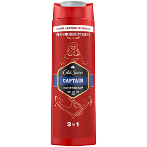 Old Spice 3in1 Captain Duschgel für Männer 400 ml