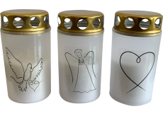 Bony Vatikánka s Motiv der Grabkerze