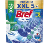 Bref Color Aktiv Eucalyptus WC Block, 5× 50 g