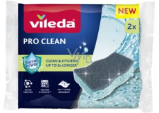 Vileda Pro Clean viskózní houbička na nádobí, 2 ks