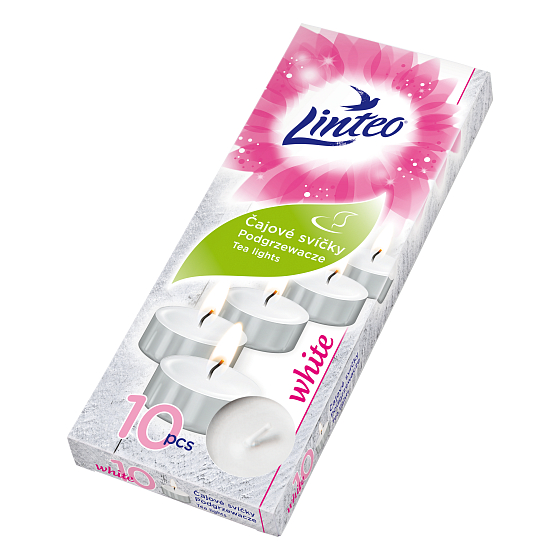 Linteo Teelicht in Blechdose 10 Stück