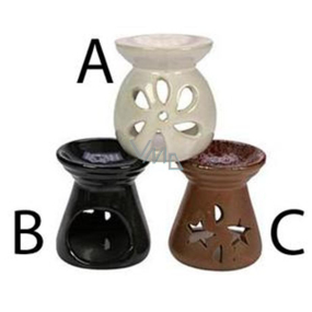 Bolsius Aromalampa Keramik Innenraum Aromatherapie Lampe 3 Versionen Höhe 8 cm
