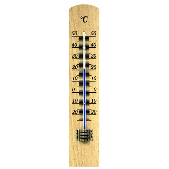 Schneider Raumthermometer Mini, Holz 180 x 34 mm