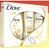 Dove Silk Deodorant Spray 150 ml + Duschgel 250 ml + Körperlotion 250 ml, Kosmetikset