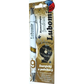 Nekupto Numerologie des Namens eines Kugelschreibers mit dem Namen Lubomír 1 Stück