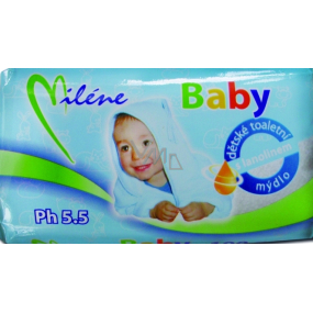 Miléne Baby mit Lanolin Toilettenseife für Kinder 100 g