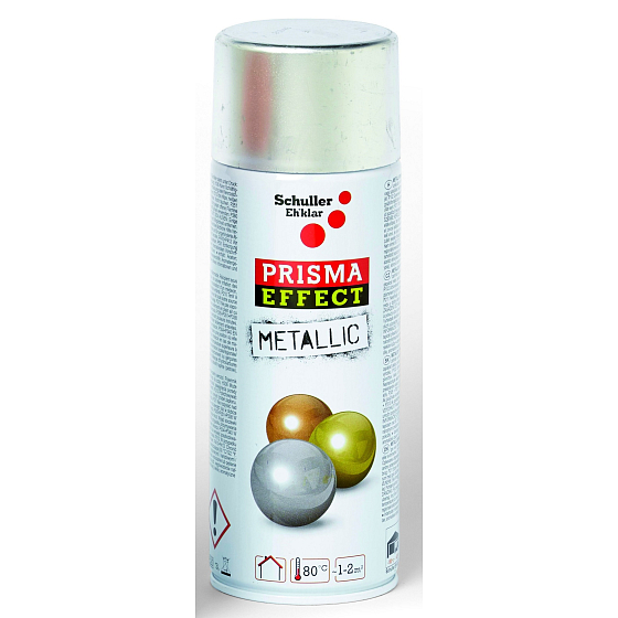 Schuller Eh klar Prisma Color Metallic Effect Acrylspray 91043 Metallic Silber 400 ml