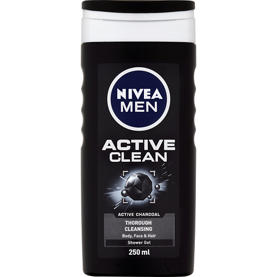 Nivea Men Active Clean Duschgel, 250 ml