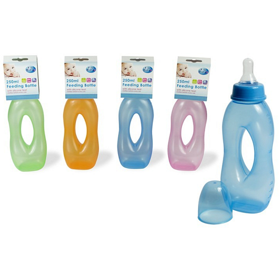 Erste Schritte Teardrop 0+ Babyflasche Lila 250 ml