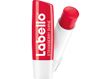 Labello Strawberry Shine Erdbeer-Balsam für die Lippen, 4,8 g