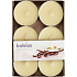 Bolsius Aromatic Maxi Vanilla - Teelichter mit Vanille-Duft 6 Stück, Brenndauer 8 Stunden