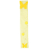 Dekorband 01 gelb Breite 7,5 cm, Länge 2 m