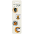 Albi Magnetic Mini Tabs Haarige Katzen 3 cm Durchmesser 4 Stück