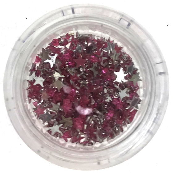 Professionelle Nageldekorationen Strass Sterne Sterne rosa 132