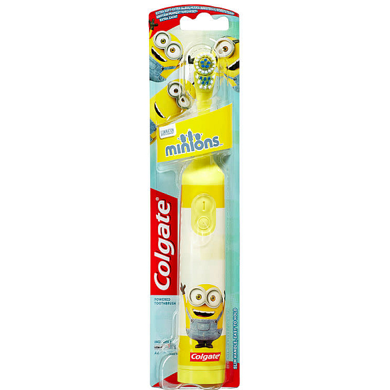 Colgate Kids Mimoni elektrische Zahnbürste weich für Kinder ab 3 Jahren