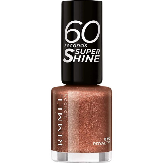 Rimmel London 60 Sekunden Super Shine Nagellack Nagellack 835 Royalty 8 ml