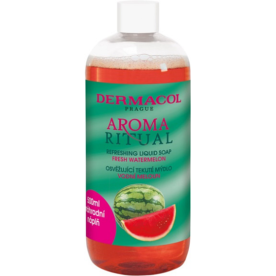 Dermacol Aroma Ritual Wassermelone flüssige Handseife 500 ml nachfüllen