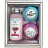 Bohemia Gifts Boho Duschgel 250 ml + sprudelnde Badebombe 2 x 100 g, Kosmetiksatz für Frauen
