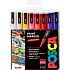 Posca Universal-Satz von Acrylmarkern 0,9 - 1,3 mm Farbenmix 16 Stück PC-3M