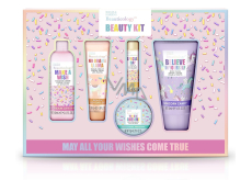 Baylis & Harding Sugar Decorating Waschgel 50 ml + Handcreme 30 ml + Duschcreme 60 ml + Badeperlen 70 g + Lippenbalsam 5 g, Kosmetikset für Kinder