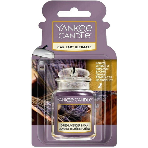 Yankee Candle Getrockneter Lavendel & Eiche - Getrockneter Lavendel & Eiche Auto-Gel Duftanhänger 24 g