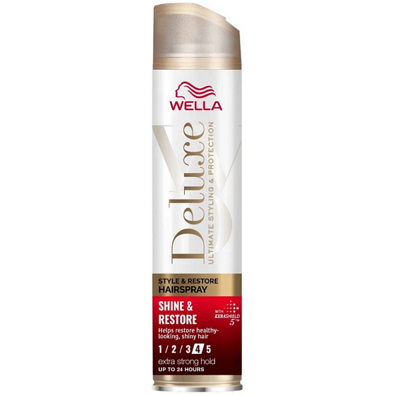 Wella Deluxe Shine & Restore Haarspray Extra starker Halt 250 ml