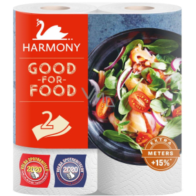 Harmony Good for Food 2 Lagen Papier-Küchentücher 2 Stück