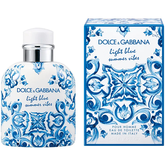 Dolce & Gabbana Light Blue Summer Vibes Pour Homme Eau de Toilette für Männer 125 ml