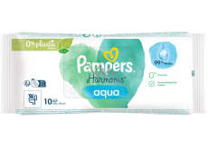 Pampers Pure Harmonie Aqua Feuchttücher für Kinder 10 Stück