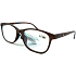 Berkeley Lesebrille Dioptrien +1,0 Kunststoff braun, farbige Seitenrahmen 1 Stück MC2193