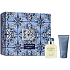 Dolce & Gabbana Light Blue Homme Eau de Toilette 75 ml + After Shave Balm 50 ml, Geschenkset für Männer