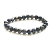 Sodalith Armband elastisch Naturstein, Kugel 8 mm / 16 - 17 cm, Stein der Kommunikation, Energie, Vitalität