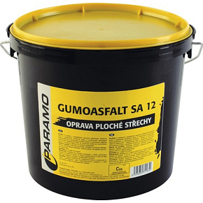 Gumoasfalt SA 12 Dachreparaturen Asphaltbeschichtung schwarz, 5 kg Gumoasfalt SA 12 Dachreparaturen Asphaltbeschichtung schwarz, 5 kg