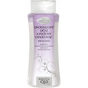 BIO BIONE EXCLUSIVE Zwei-phasiger Augen- und Gesichts Makeup-Entferner Q10 255 ml