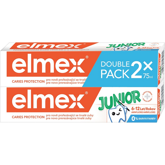 Elmex Junior Kinderzahnpasta 2x75 ml