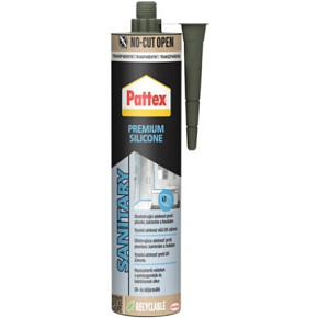 PATTEX Sanitärsilicon Premium, transparent, 280 ml