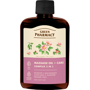 GREEN PHARMACY MASSAGEÖL KOMPLEX 5V1 200 ML 7088
