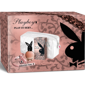 Playboy Play It Sexy Eau de Toilette 30 ml + Beutel, Geschenkset