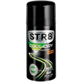 Str8 Cool + Dry Breezy Drive Antitranspirant Deodorant Spray für Männer 150 ml