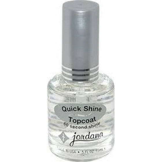 Jordana Nagellack Quick Shine Topcoat 60 Sekunden Glanz 413 15 ml