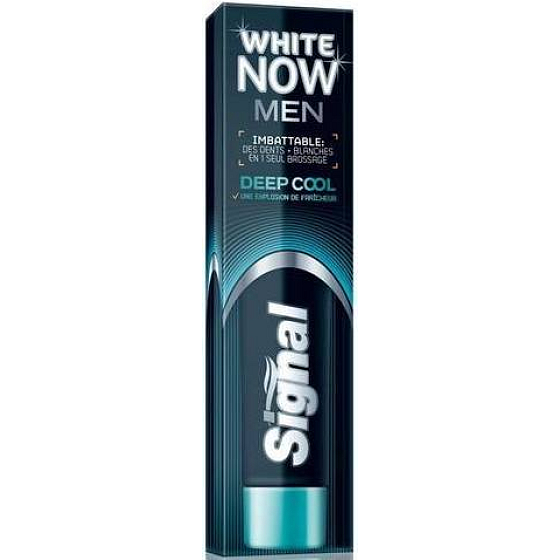 Signal White Now Men Deep Cool Zahnpasta 75 ml