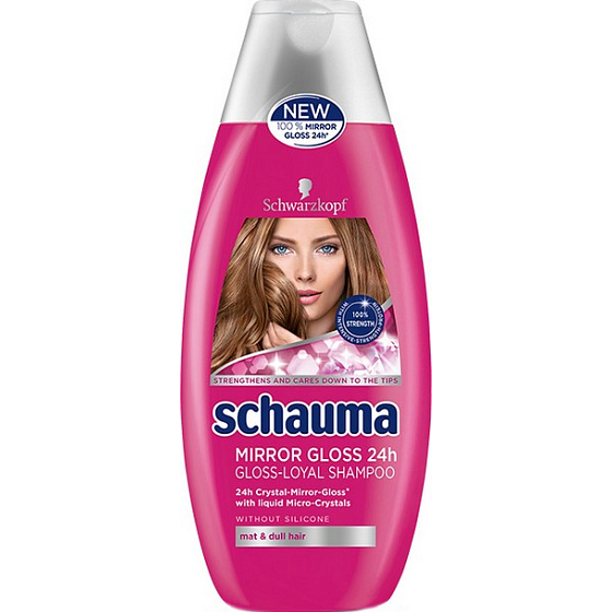 Schauma Mirror Gloss 24h Shampoo für Haare ohne Glanz 250 ml