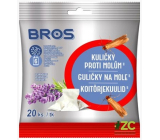 Bros Kugeln gegen Kleidermotten mit Lavendelduft 20 Stück